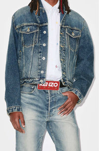 Trucker denim jacket - Medium Stone Blue Denim