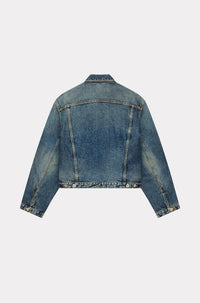 Trucker denim jacket - Medium Stone Blue Denim