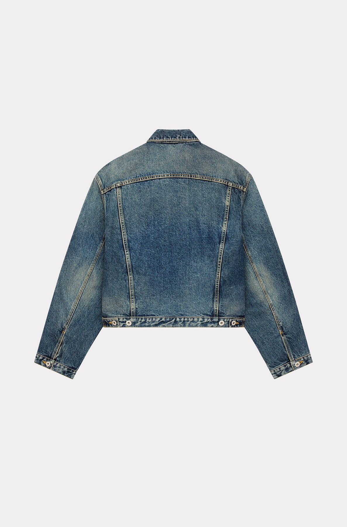 Trucker denim jacket - Medium Stone Blue Denim