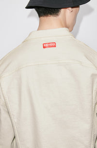 Denim trucker jacket - Bleached White Denim