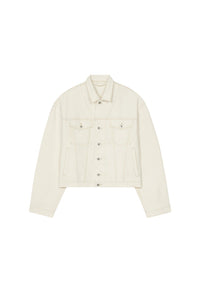 Bleached Denim Trucker Jacket