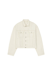 Denim trucker jacket - Bleached White Denim