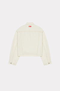 Denim trucker jacket - Bleached White Denim