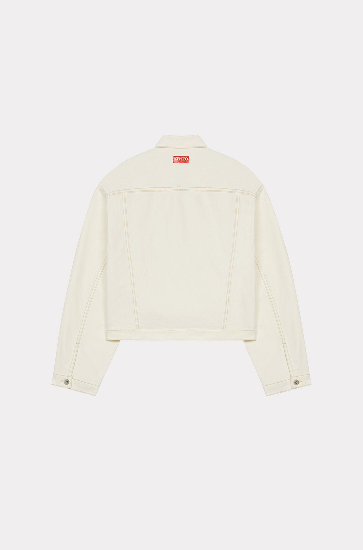 Denim trucker jacket - Bleached White Denim