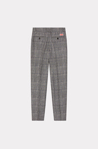 Wavy Check Slim Pant