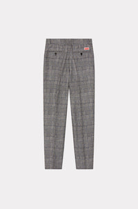 Wavy Check Slim Pant
