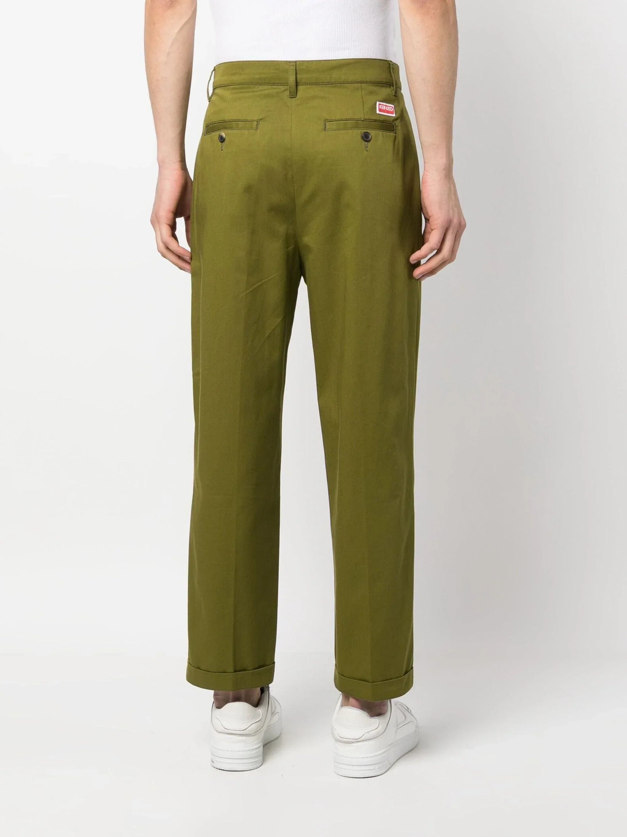Pantalon chino à poches - Pearl Grey