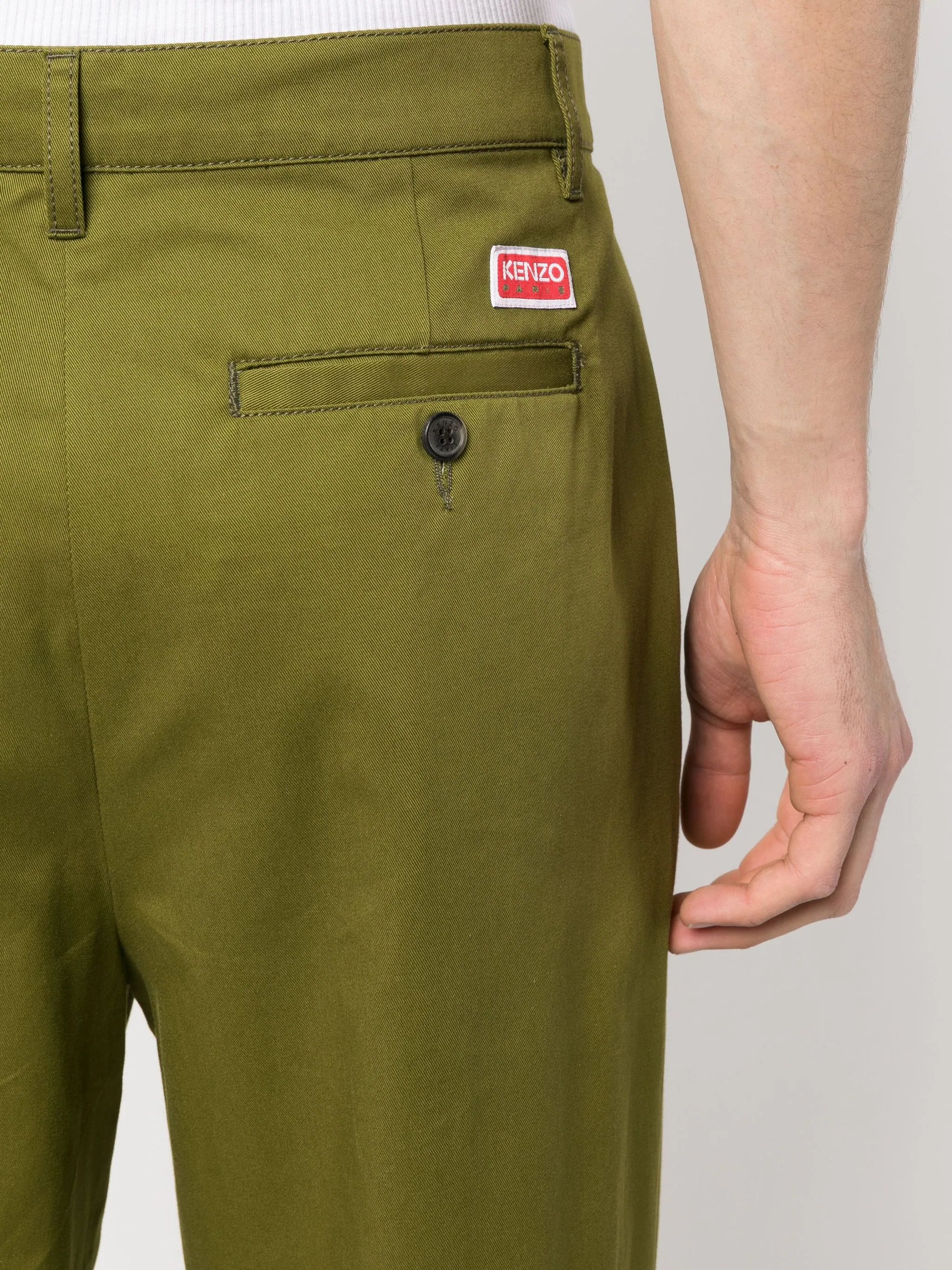 Pantalon chino à poches - Pearl Grey