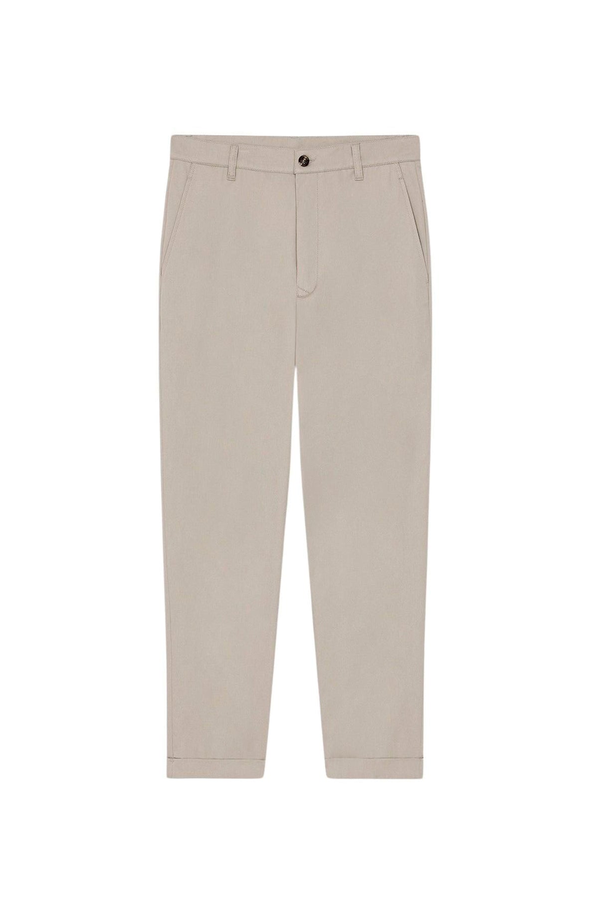 Pantalon chino à poches - Pearl Grey