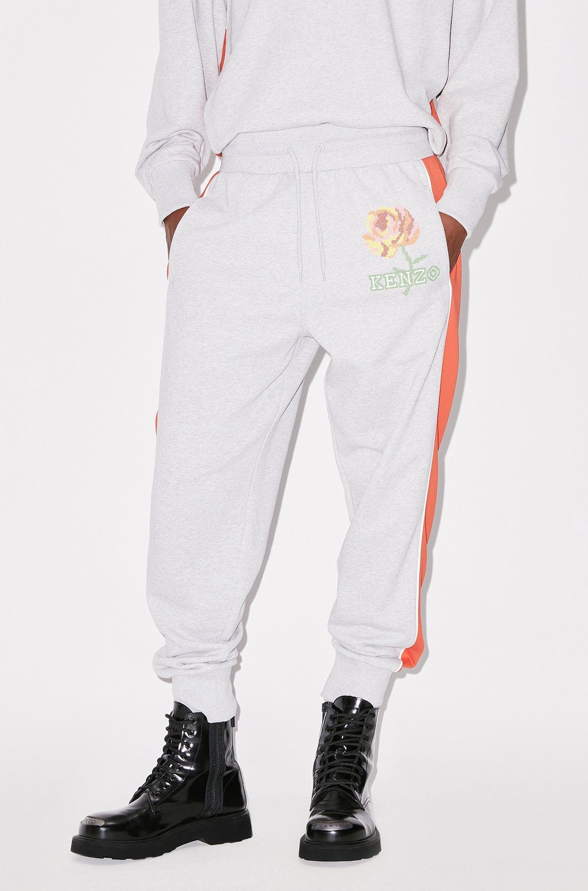 Pantalon de jogging Kenzo Rose - Pearl Grey