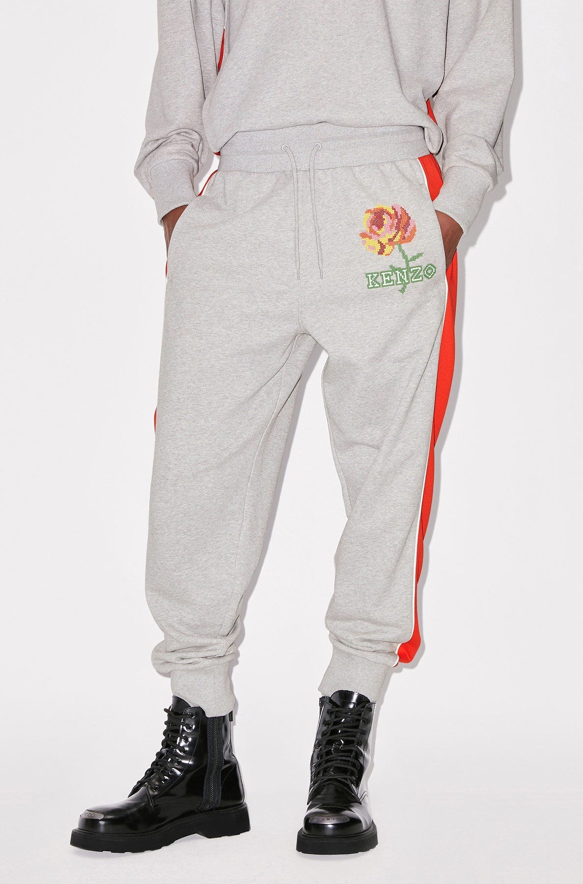 Pantalon de jogging Kenzo Rose - Pearl Grey