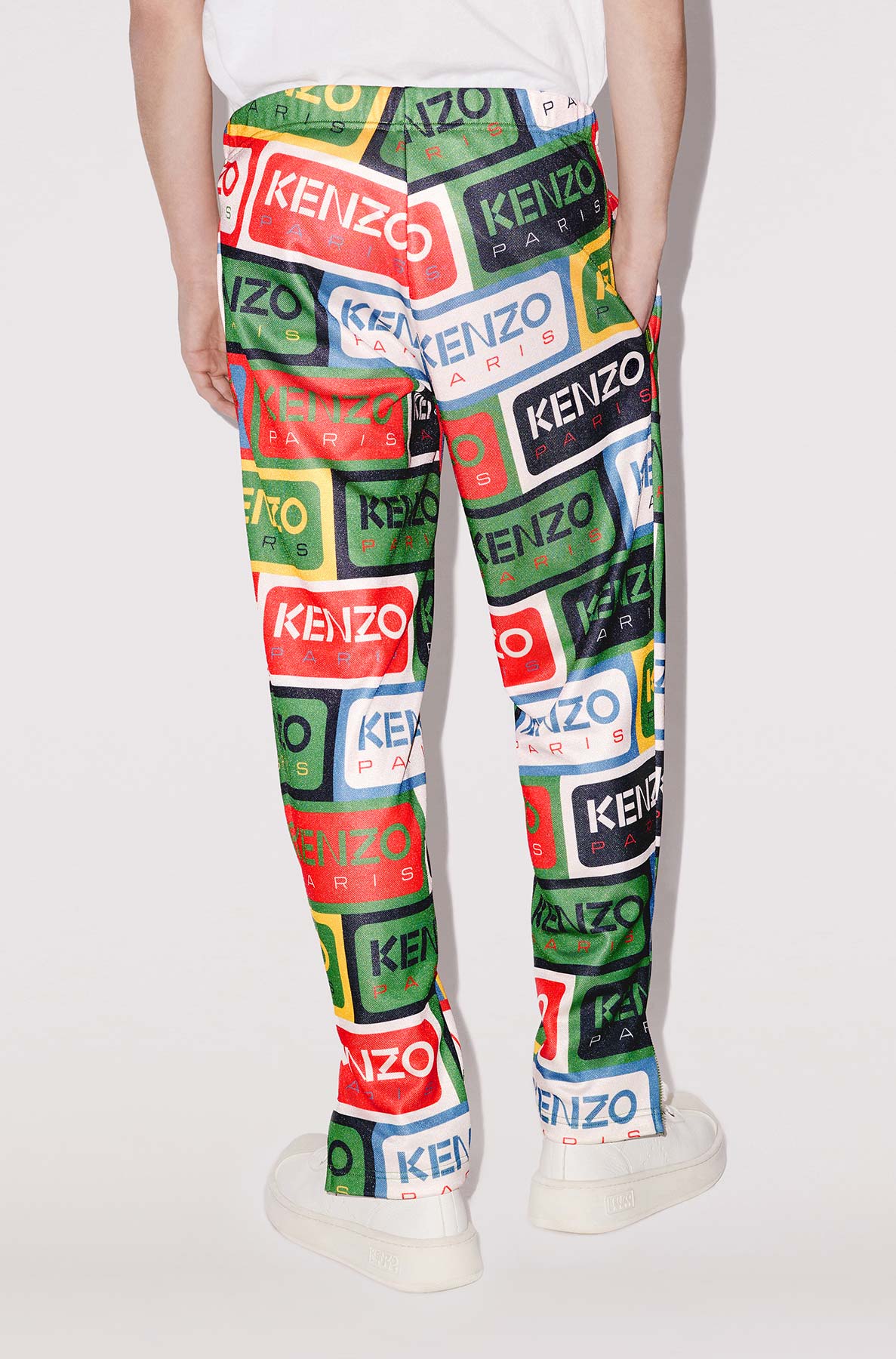 Pantalon de survêtement Kenzo Label - Multicolor