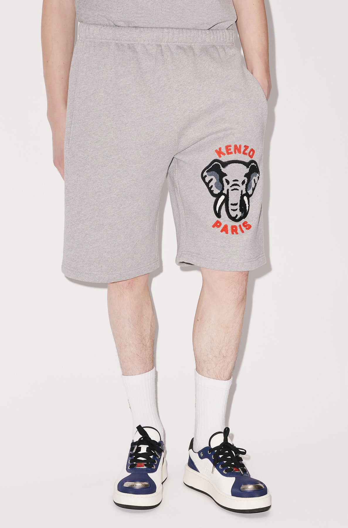 Short "Varsity" - Pearl Grey