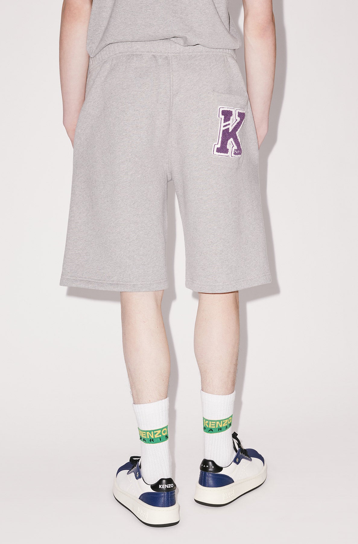 Short "Varsity" - Pearl Grey
