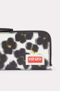 Porte-cartes Hana Leopard - Off White