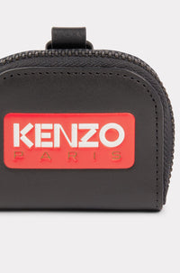 Étui pour AirPods Kenzo Paris en cuir - Black