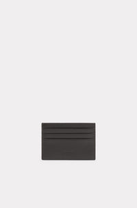 Porte-cartes "Kenzo Paris" en cuir - Black
