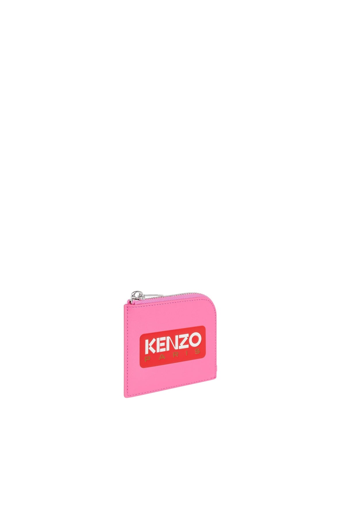 Portefeuille "Kenzo Paris" en cuir - Deep Fuschia