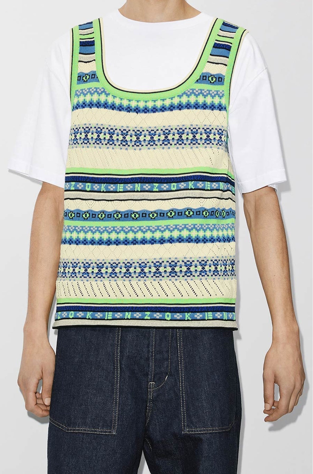 Logo Stripe Tank
