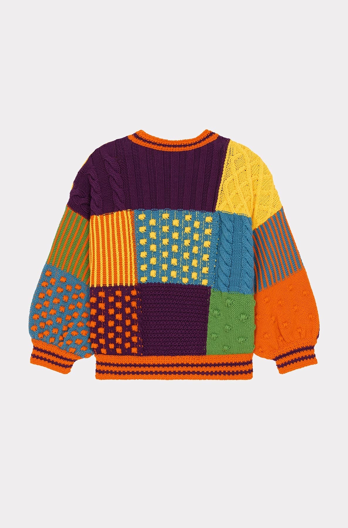Patchwork cardigan - Multicolor