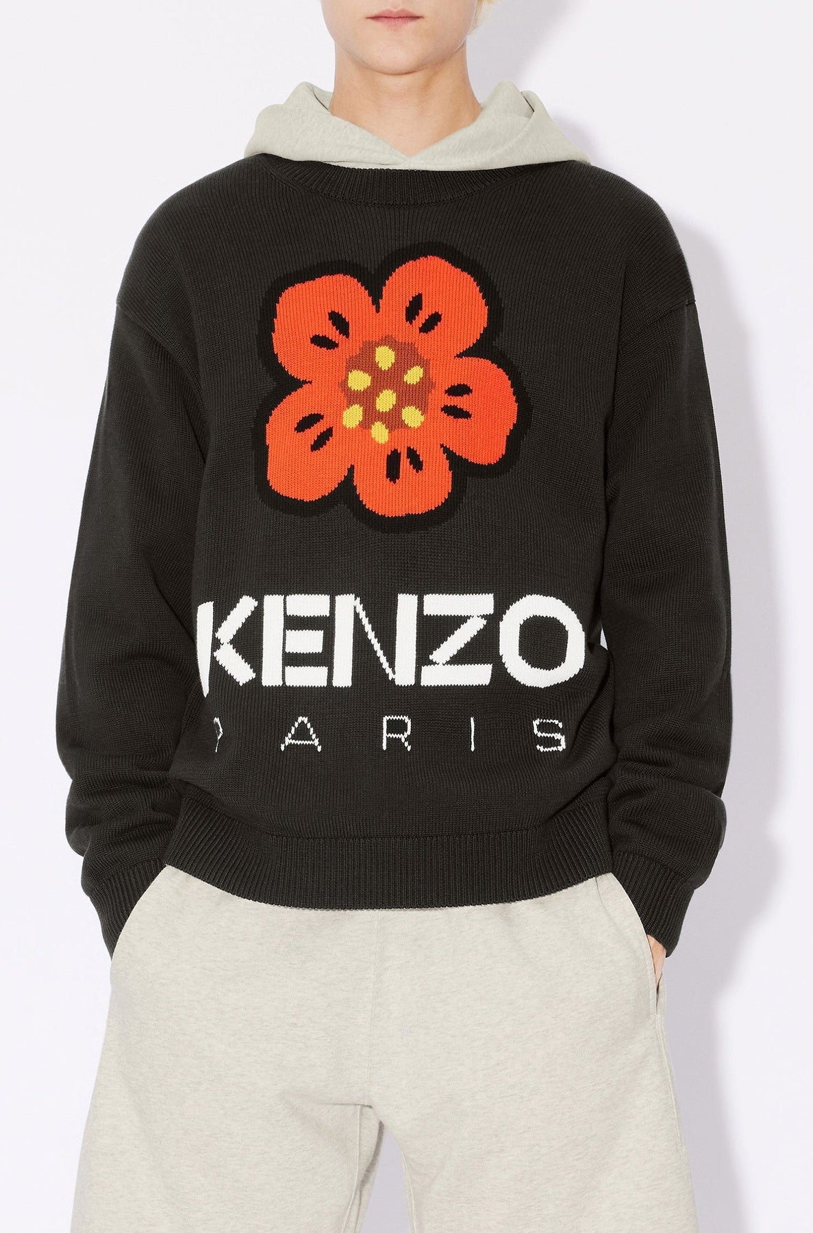 Pull Boke Flower - Black