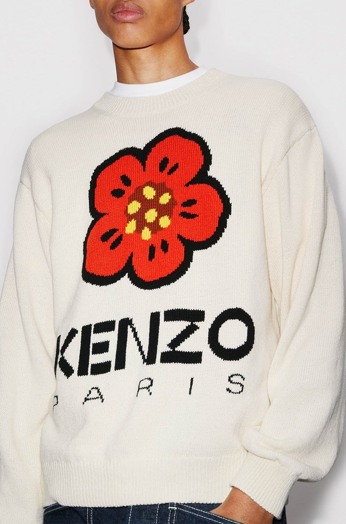 Pull Boke Flower - Off White
