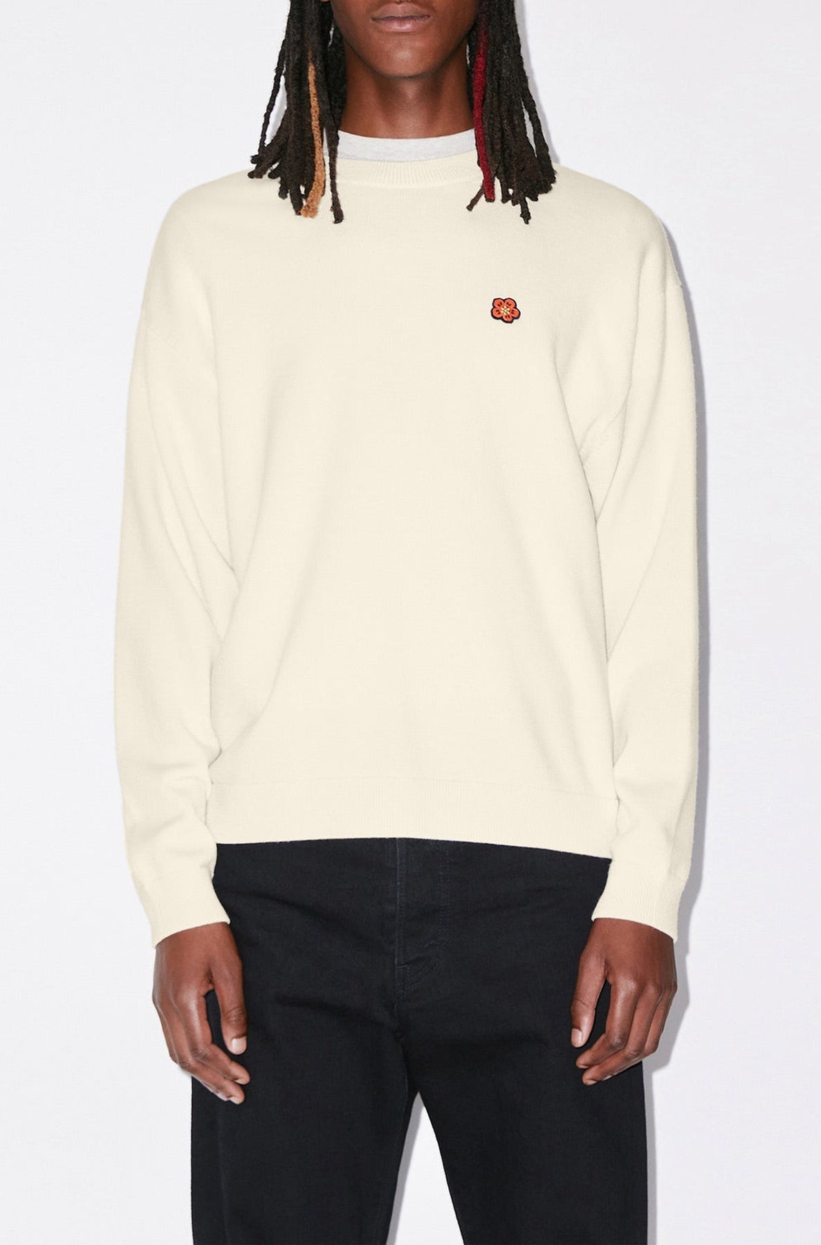 Pull Boke Flower en laine - Off White