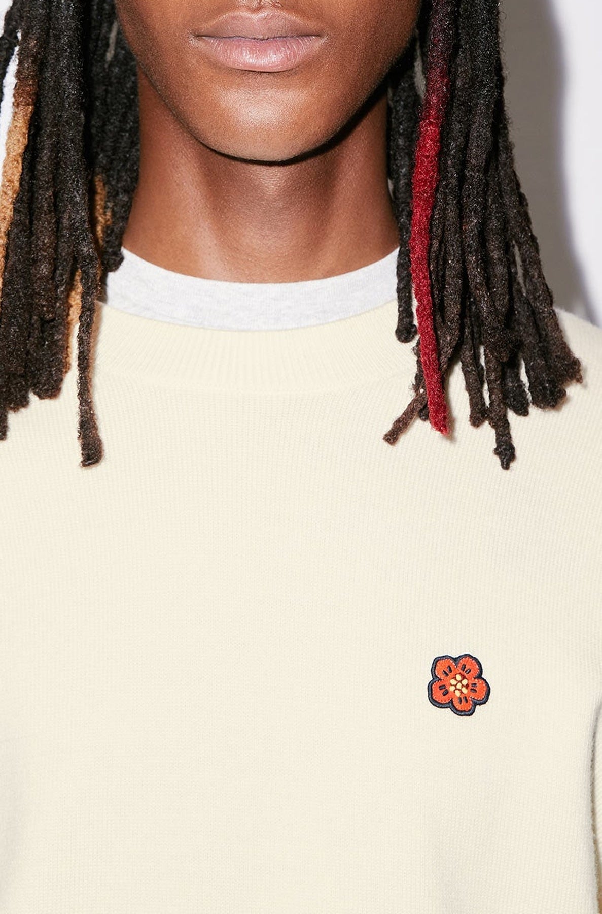 Pull Boke Flower en laine - Off White