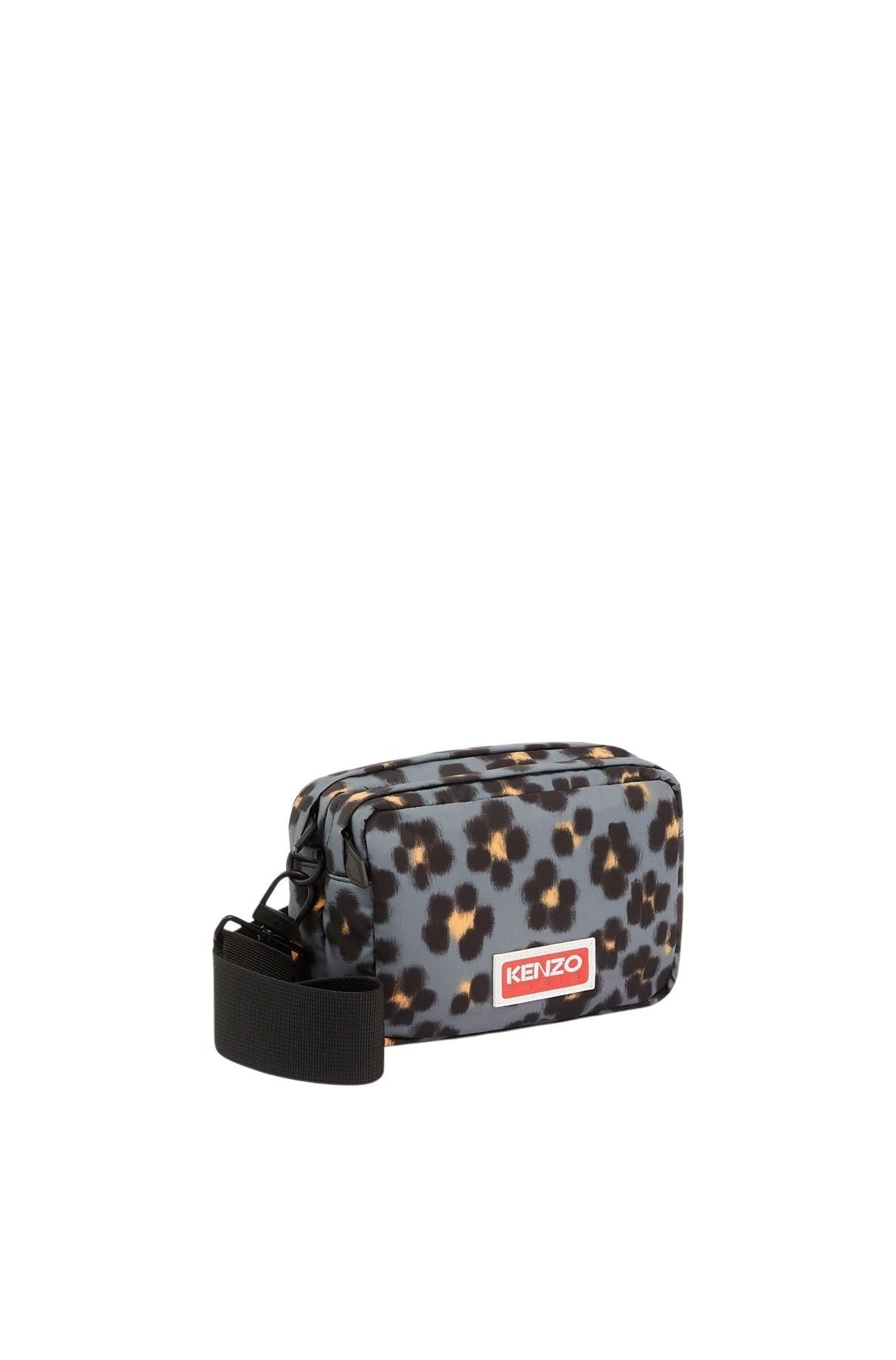 Sac à bandoulière Hana Leopard - Middle Grey