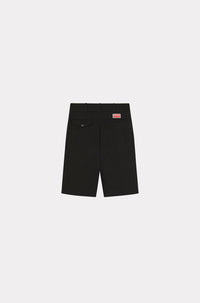Short chino plissé - Black