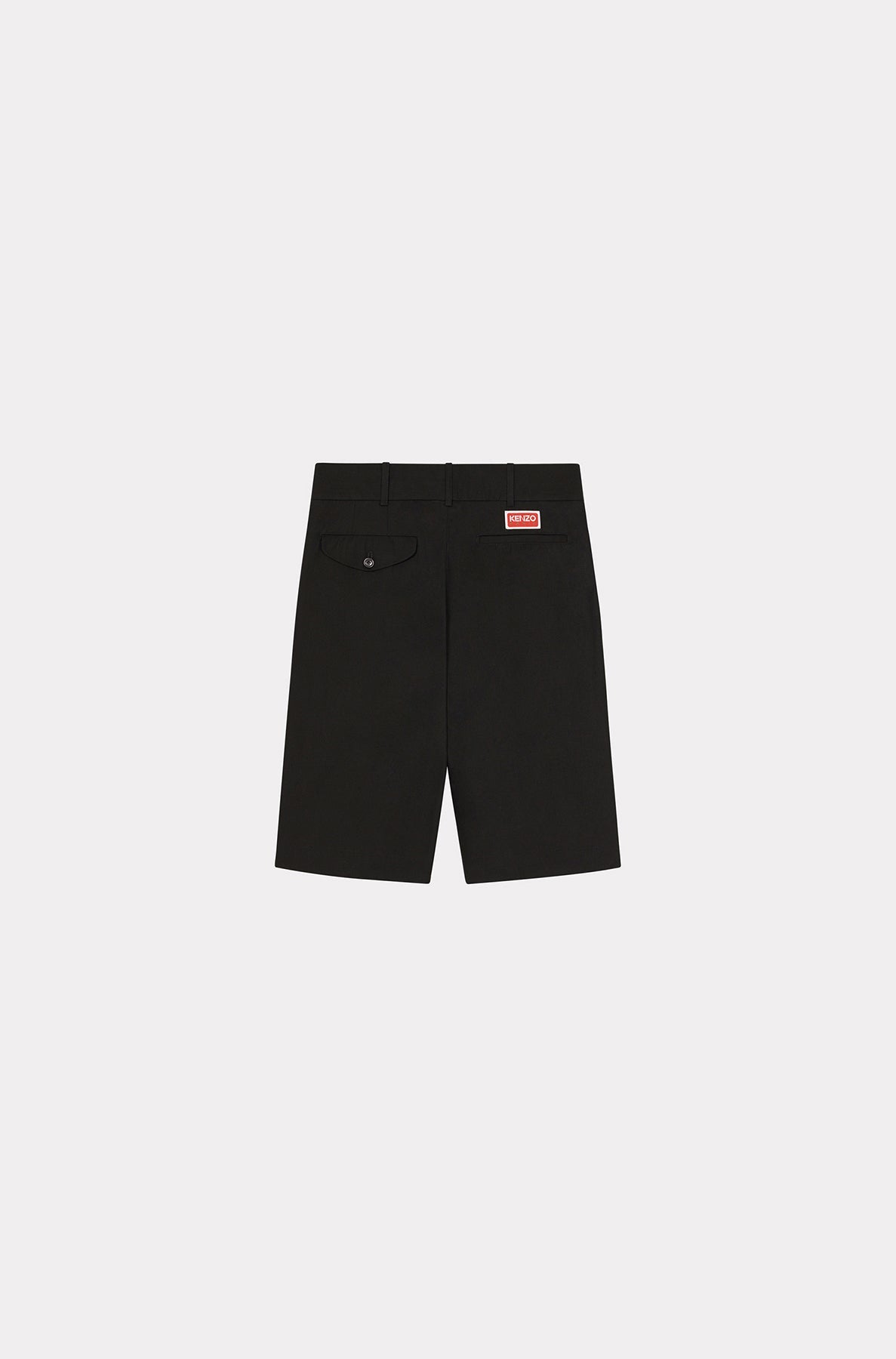 Short chino plissé - Black
