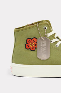 Baskets hautes Kenzo School - Khaki