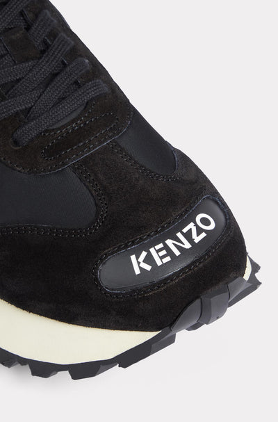 Black Kenzosmile Run Low Top Sneaker