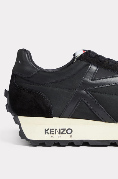 Black Kenzosmile Run Low Top Sneaker