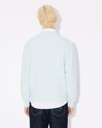 Classic embroidered sweatshirt 'Boke Flower' - Light Blue