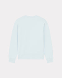 Classic embroidered sweatshirt 'Boke Flower' - Light Blue