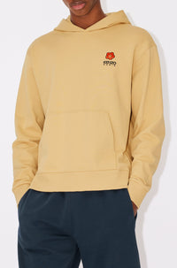 Sweatshirt à capuche brodé "Boke Flower" - Camel
