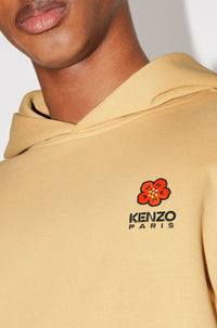 Sweatshirt à capuche brodé "Boke Flower" - Camel