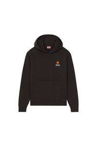Sweatshirt à capuche brodé Boke Flower - Black