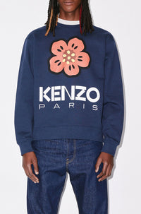 Sweatshirt Boke Flower - Midnight Blue