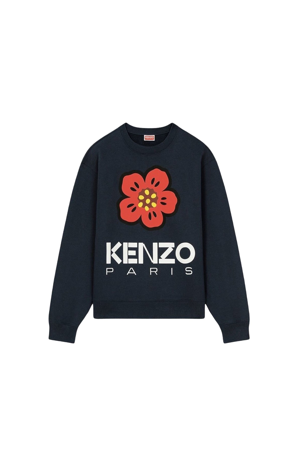 Sweatshirt Boke Flower - Midnight Blue