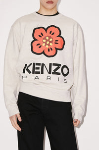 Sweatshirt Boke Flower - Pale Grey