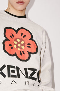 Sweatshirt Boke Flower - Pale Grey