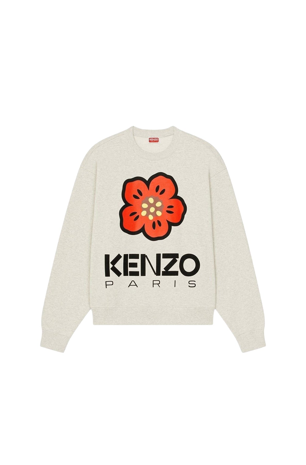 Sweatshirt Boke Flower - Pale Grey