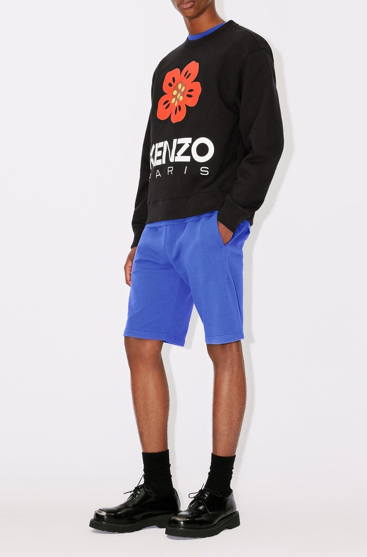 Sweatshirt Boke Flower - Black