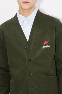 Cardigan "Boke Flower" - Dark Khaki