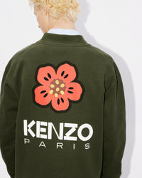 Cardigan "Boke Flower" - Dark Khaki