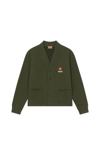 Cardigan "Boke Flower" - Dark Khaki