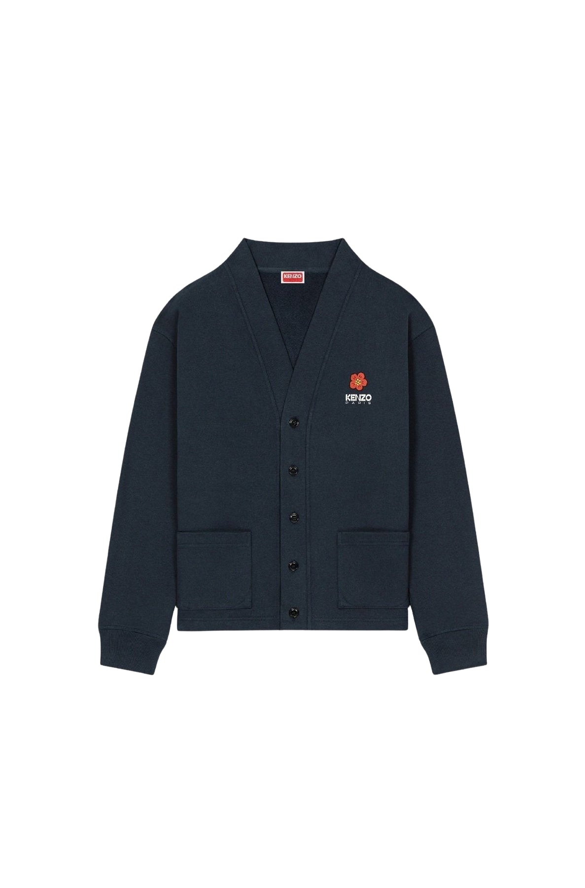 Cardigan Boke Flower - Midnight Blue