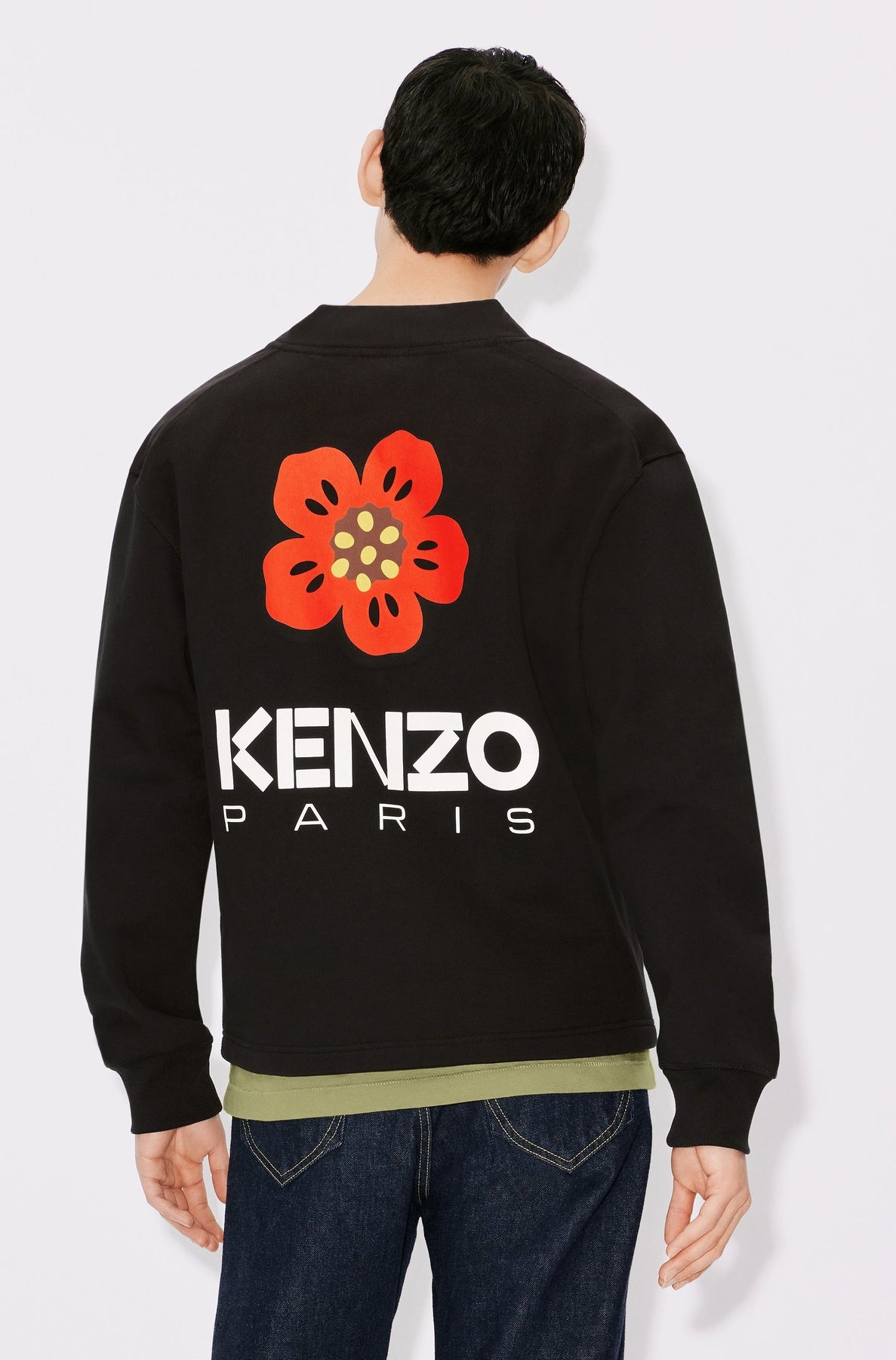 Cardigan Boke Flower - Black